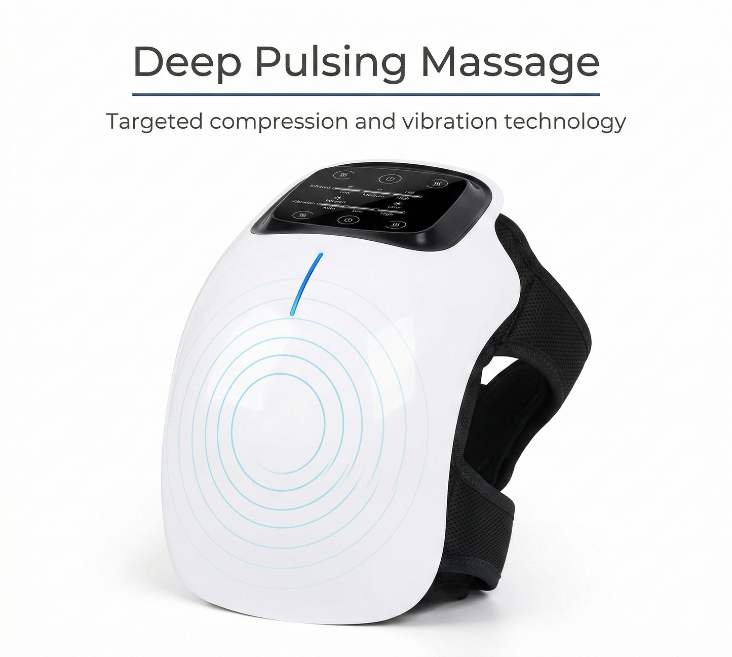 Heated Knee Massager | Recovery Harbor