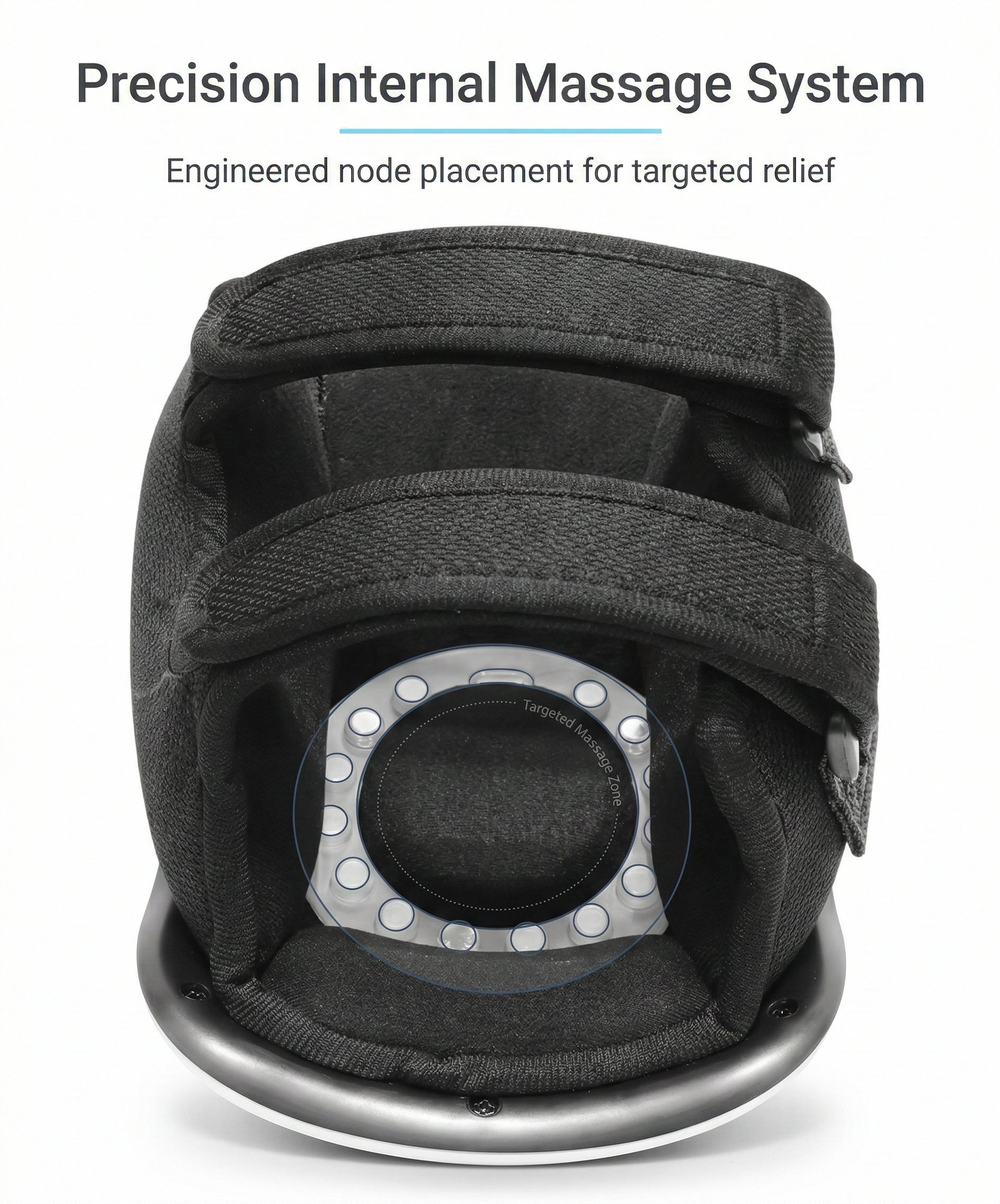 Heated Knee Massager | Recovery Harbor